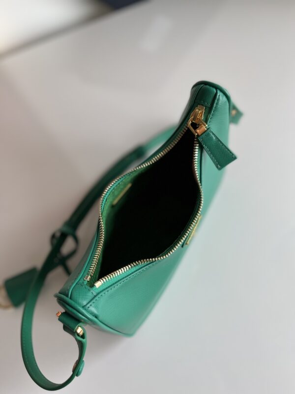 Prada Hobo Shoulder Handbag - Green - Image 2