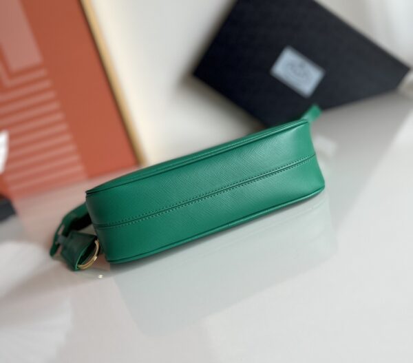 Prada Hobo Shoulder Handbag - Green - Image 3