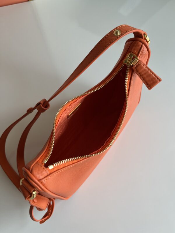 Prada Hobo Shoulder Handbag - Orange - Image 2
