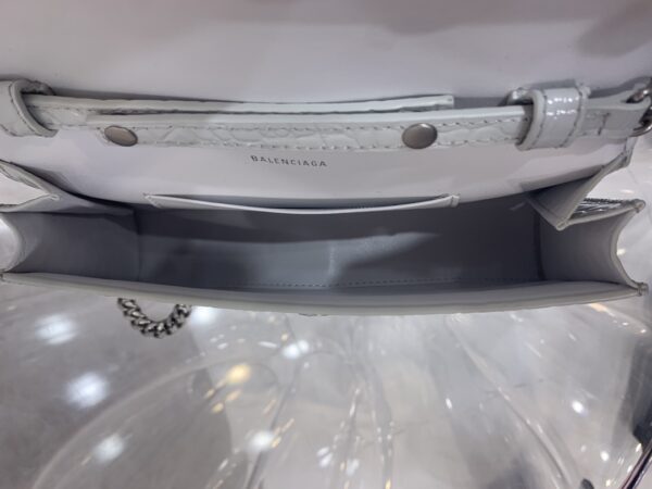 Balenciaga Hourglass Chain Bag - White - Image 2