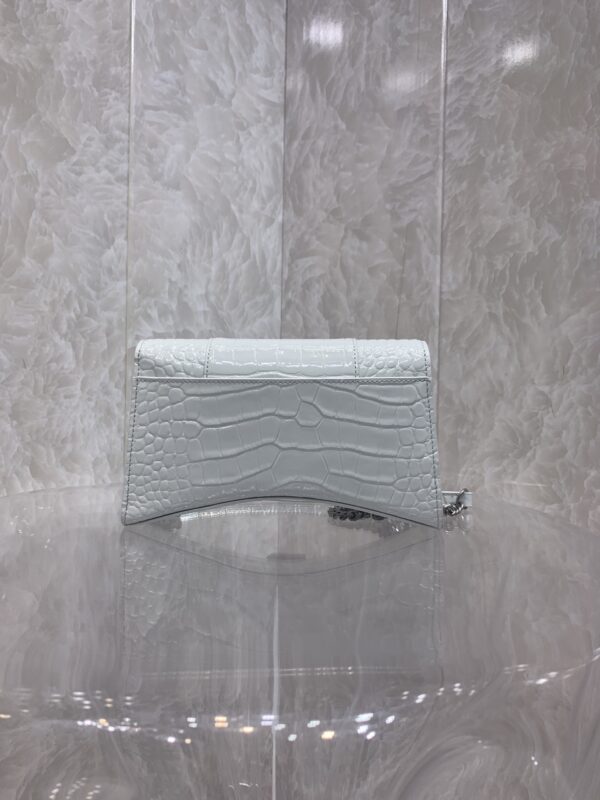 Balenciaga Hourglass Chain Bag - White - Image 5