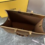 Fendi Sunshine Small Tote Bag - Gold - Image 3