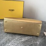 Fendi Sunshine Small Tote Bag - Gold - Image 2