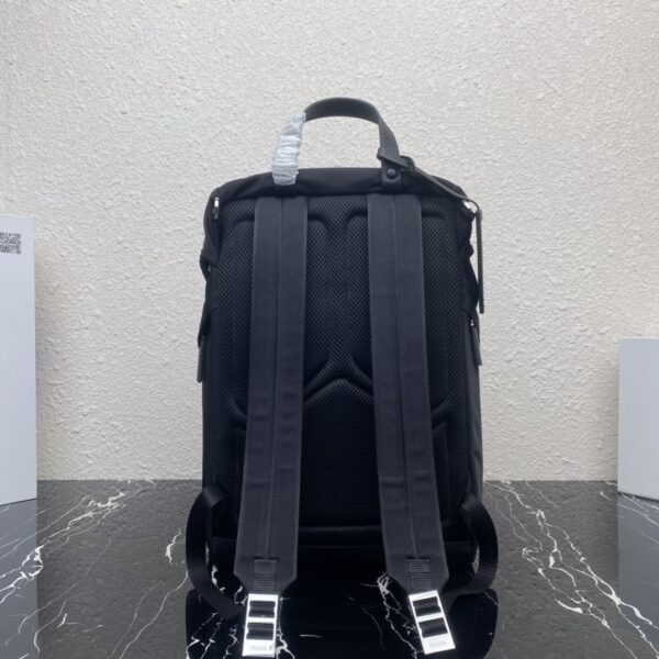 Prada Parachute Backpack - Black - Image 5