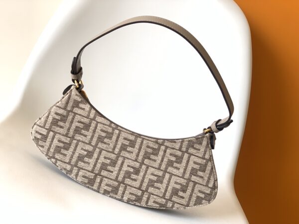 Fendi O'Lock Swing HandBag - Skin - Image 5
