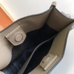 Prada Mini Shoulder Double Strap Bag - Gray - Image 2