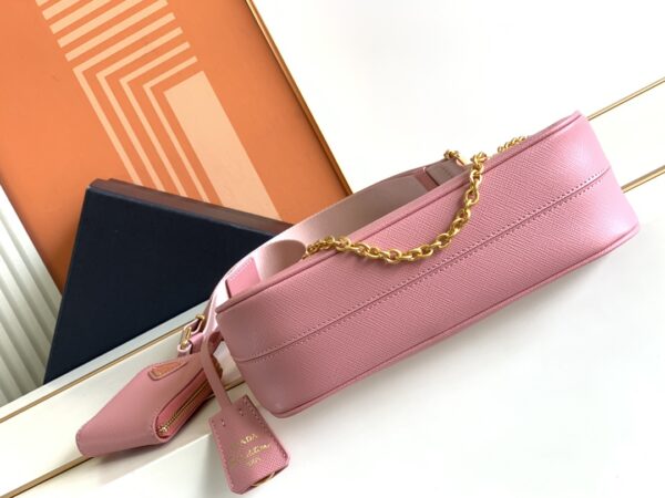 Prada Baokuanqnylon Hobo Large Handbag - Pink - Image 4