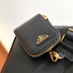 Prada Baokuanqnylon Hobo Large Handbag - Black - Image 2