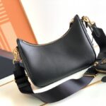 Prada Baokuanqnylon Hobo Large Handbag - Black - Image 4