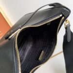 Prada Baokuanqnylon Hobo Large Handbag - Black - Image 5