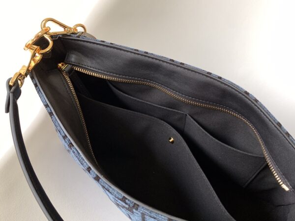 Fendi O'Lock Swing Handbag - Blue - Image 2