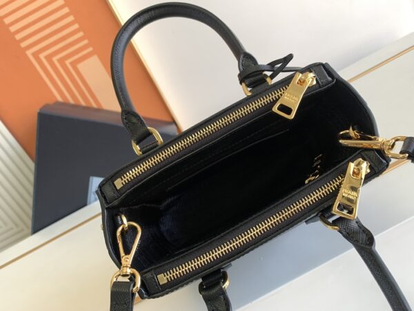 Prada Galleria Mini Killer Handbag - Black - Image 2