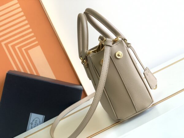 Prada Galleria Mini Killer Handbag - Camel - Image 5