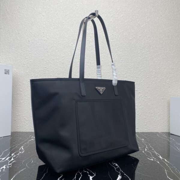 Prada Traditional Tote Bag - Black - Image 4
