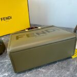 Fendi Sunshine Small Tote Bag - Green - Image 2