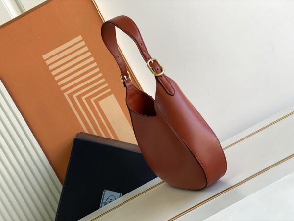 Prada Cleo Armpit Bag - Brown - Image 3