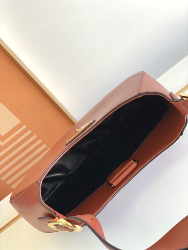 Prada Cleo Armpit Bag - Brown - Image 5