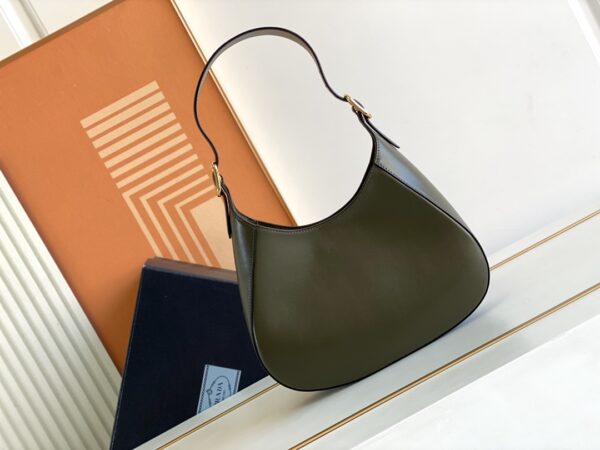 Prada Cleo Armpit Bag - Green - Image 4