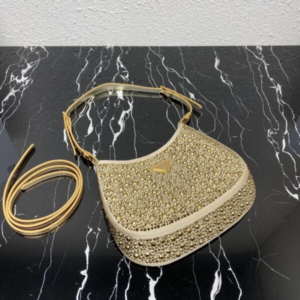 Prada Gold Starry Underarm Bag - Gold - Image 3