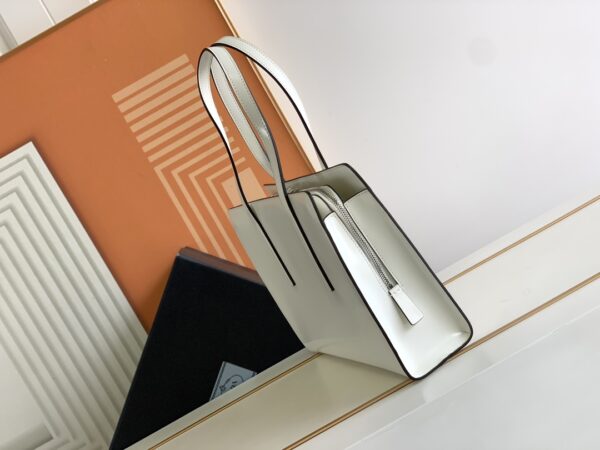 Prada New Tote Shopping Bag - White - Image 5