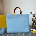 Fendi Sunshine Small Tote Bag - Sky Blue - Image 3