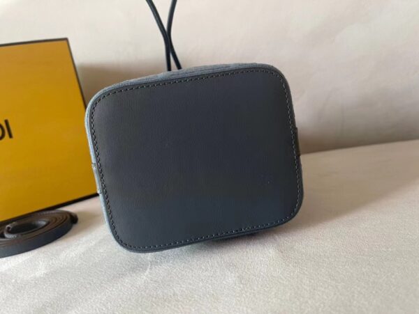 Fendi Mon Tresor Small Bucket Bag - Gray/Blue - Image 2