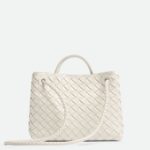 Bottega Veneta Andiamo Small Handbag - White - Image 5