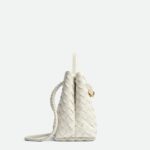 Bottega Veneta Andiamo Small Handbag - White - Image 3