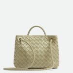 Bottega Veneta Andiamo Small Handbag - Gray - Image 3