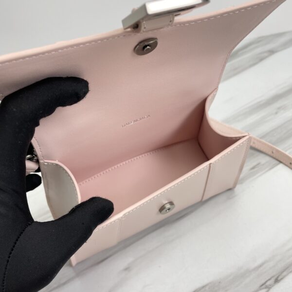 Balenciaga Hourglass Small Bag (Silver Buckle) - Light Purple - Image 2