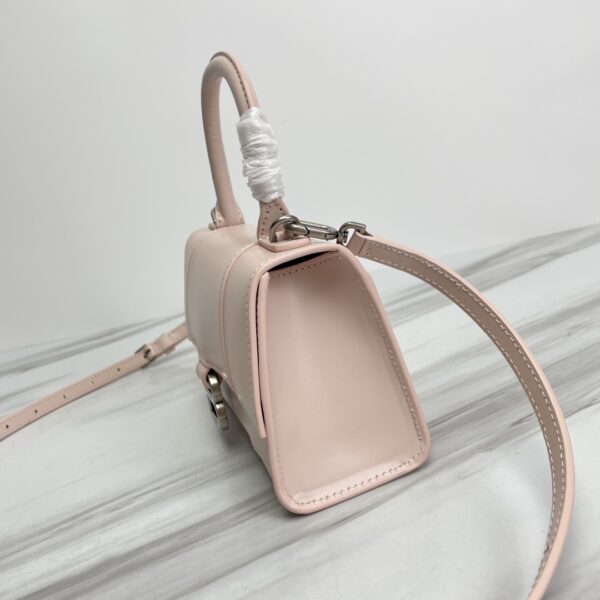 Balenciaga Hourglass Small Bag (Silver Buckle) - Light Purple - Image 4