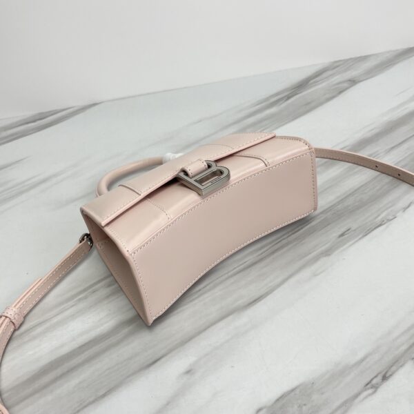 Balenciaga Hourglass Small Bag (Silver Buckle) - Light Purple - Image 5