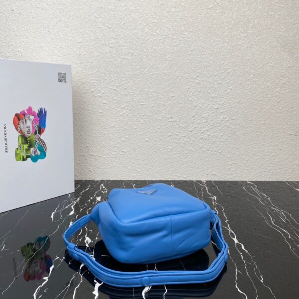 Prada Small Vegetable Basket Handbag - Blue - Image 2
