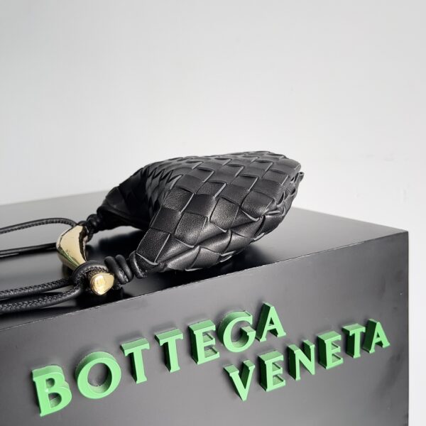 Bottega Veneta Mini Sardine Handbag - Black - Image 3