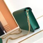 Prada Flap Shoulder Bag - Green - Image 5
