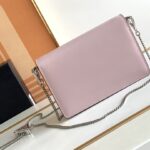 Prada Large Triangular Flip Cover Handbag - Pink - Image 4