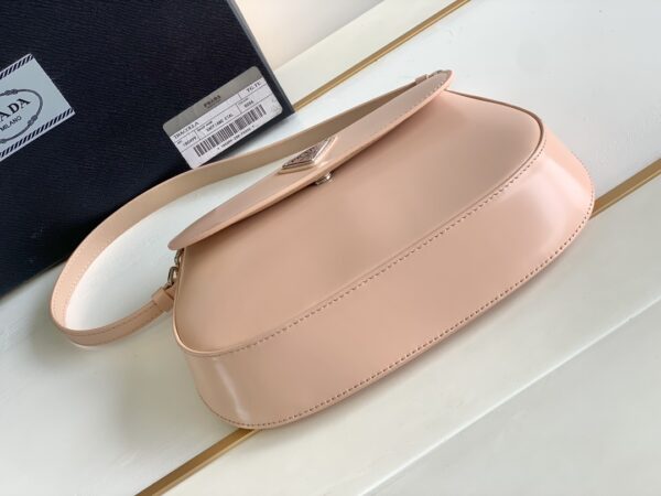 Prada Small Armpit Bag - Nude Powder - Image 3