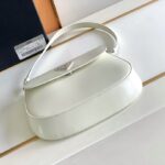 Prada Small Armpit Bag - Flip White - Image 3