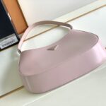 Prada Hobo Underarm Bag - Light Pink - Image 3