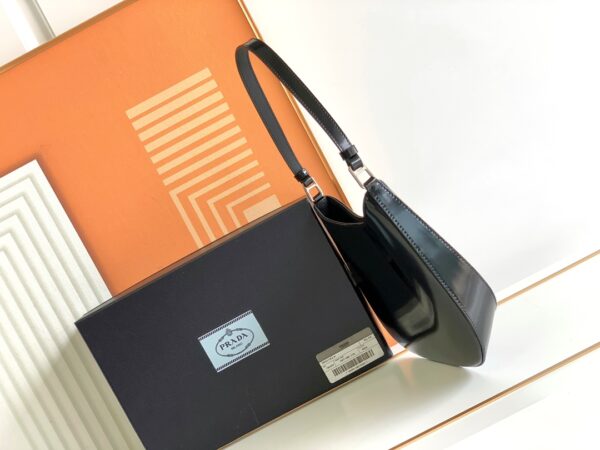 Prada Hobo Underarm Bag - Black - Image 4