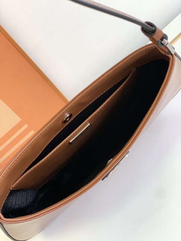Prada Hobo Underarm Bag - Brown - Image 2