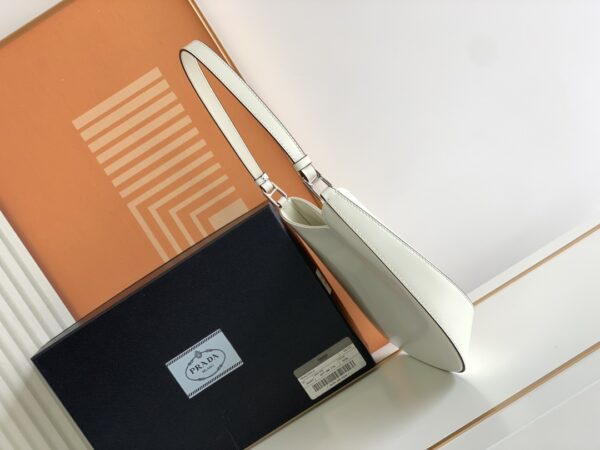 Prada Hobo Underarm Bag - White - Image 3