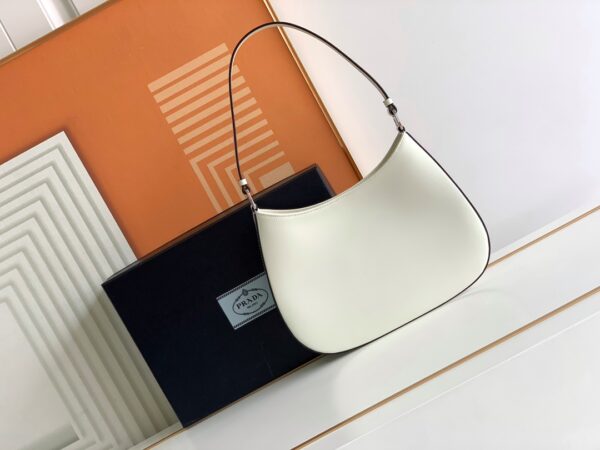 Prada Hobo Underarm Bag - White - Image 2