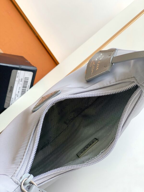 Prada Hobo Kendou's Shoulder Bags - Gray - Image 2