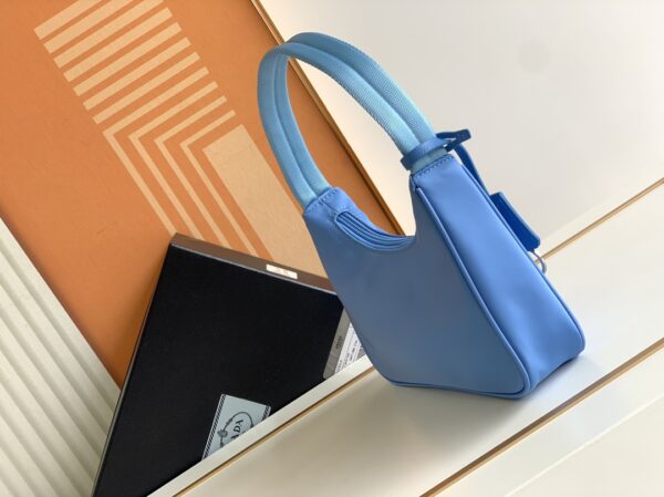 Prada Hobo Kendou's Shoulder Bags - Blue - Image 5