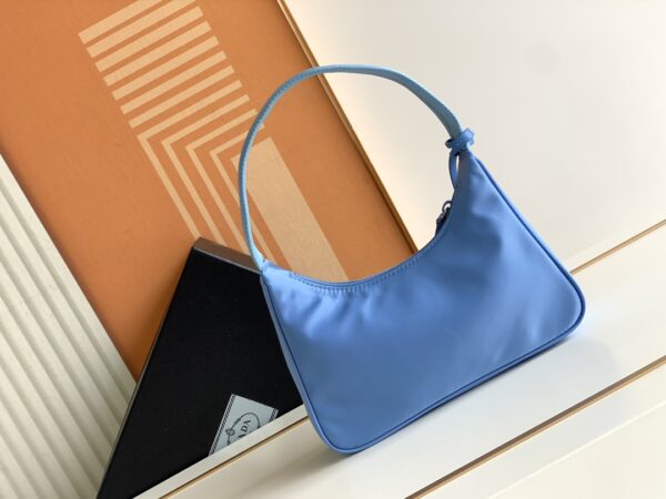 Prada Hobo Kendou's Shoulder Bags - Blue - Image 4