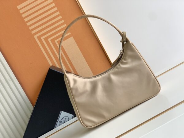 Prada Hobo Kendou's Shoulder Bags - Cream - Image 3