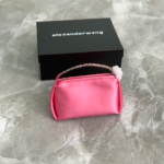 Alexander Wang Satin Clutch Bag - Pink