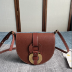 Chloe Darryl Mocha Warm Brown Saddle Bag - Brown