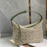 Celine Cubi Embroidered Lunch Medium Bag - Cream